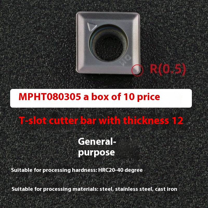 2065-T-slot milling cutter rod CNC slotting HTS three-edged machining center numerical control T-slot milling cutter rod thickness 6 8 10 12 Shandong Denso Pricision Tools Co.,Ltd.